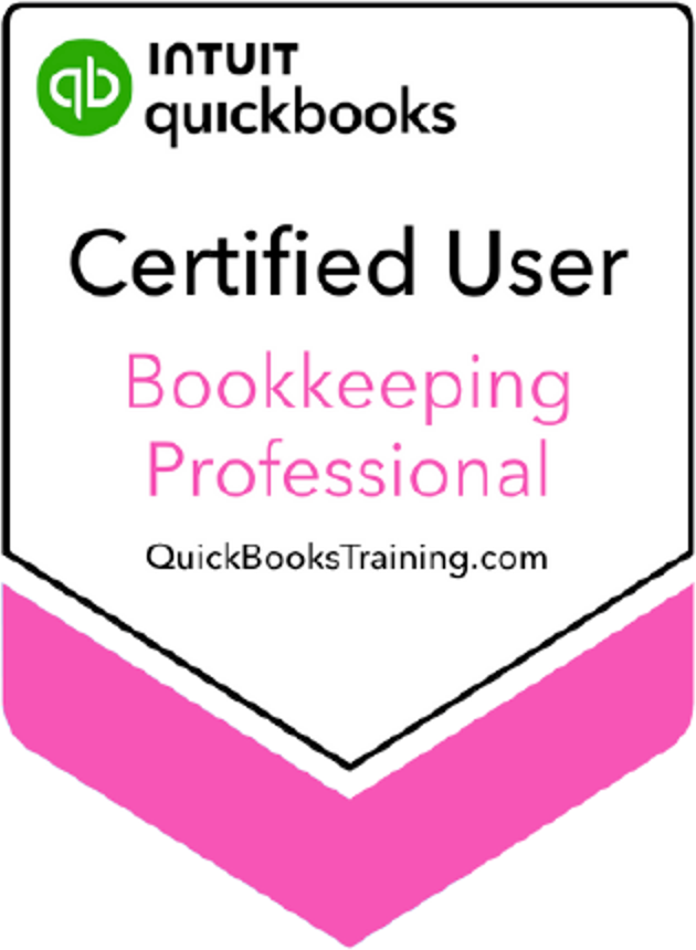 Intuit QuickBooks Certified User – Bookkeeping Professional badge